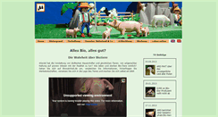 Desktop Screenshot of bio-wahrheit.de